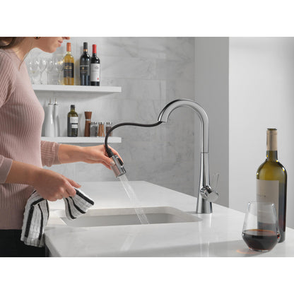 Delta Monrovia Single Handle Pull-Down Bar/Prep Faucet - 9991