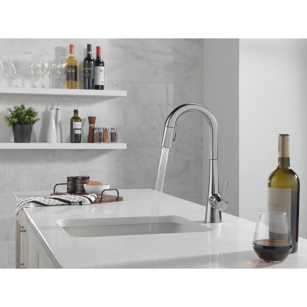 Delta Monrovia Single Handle Pull-Down Bar/Prep Faucet - 9991
