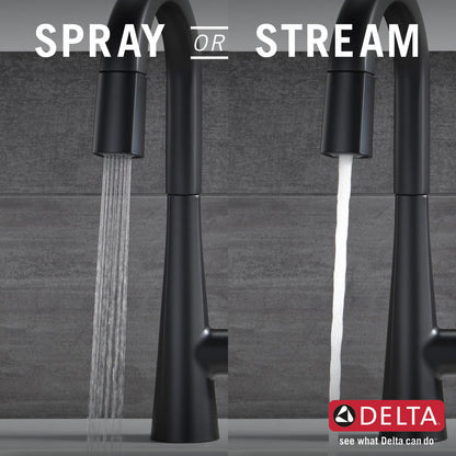 Delta Monrovia Single Handle Pull-Down Bar/Prep Faucet - 9991