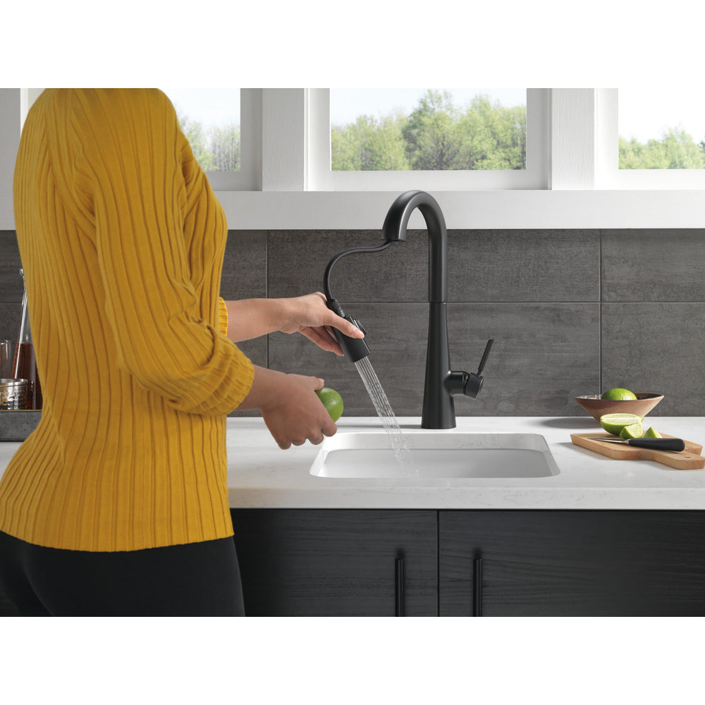 Delta Monrovia Single Handle Pull-Down Bar/Prep Faucet - 9991