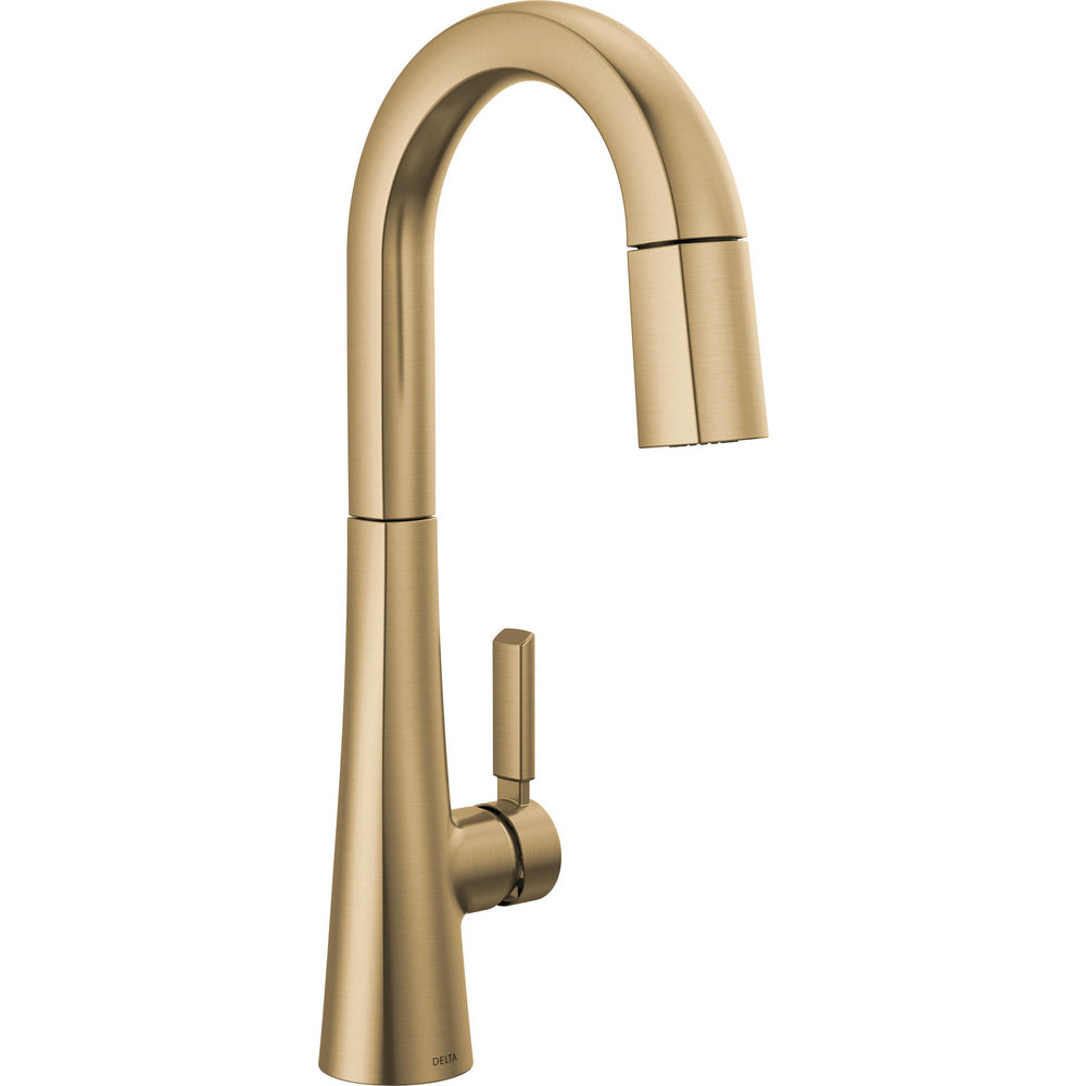 Delta Monrovia Single Handle Pull-Down Bar/Prep Faucet - 9991