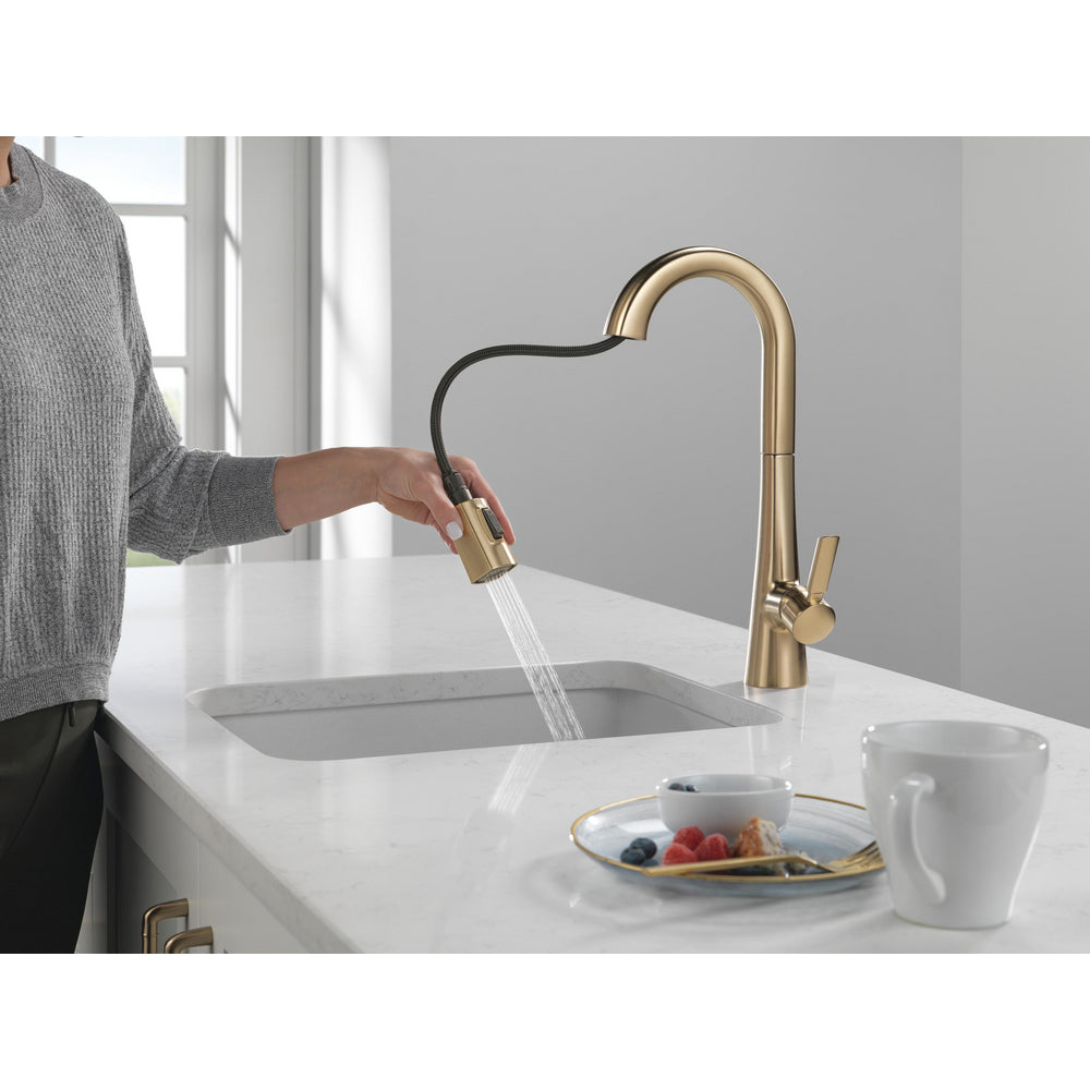 Delta Monrovia Single Handle Pull-Down Bar/Prep Faucet - 9991