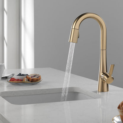 Delta Monrovia Single Handle Pull-Down Bar/Prep Faucet - 9991