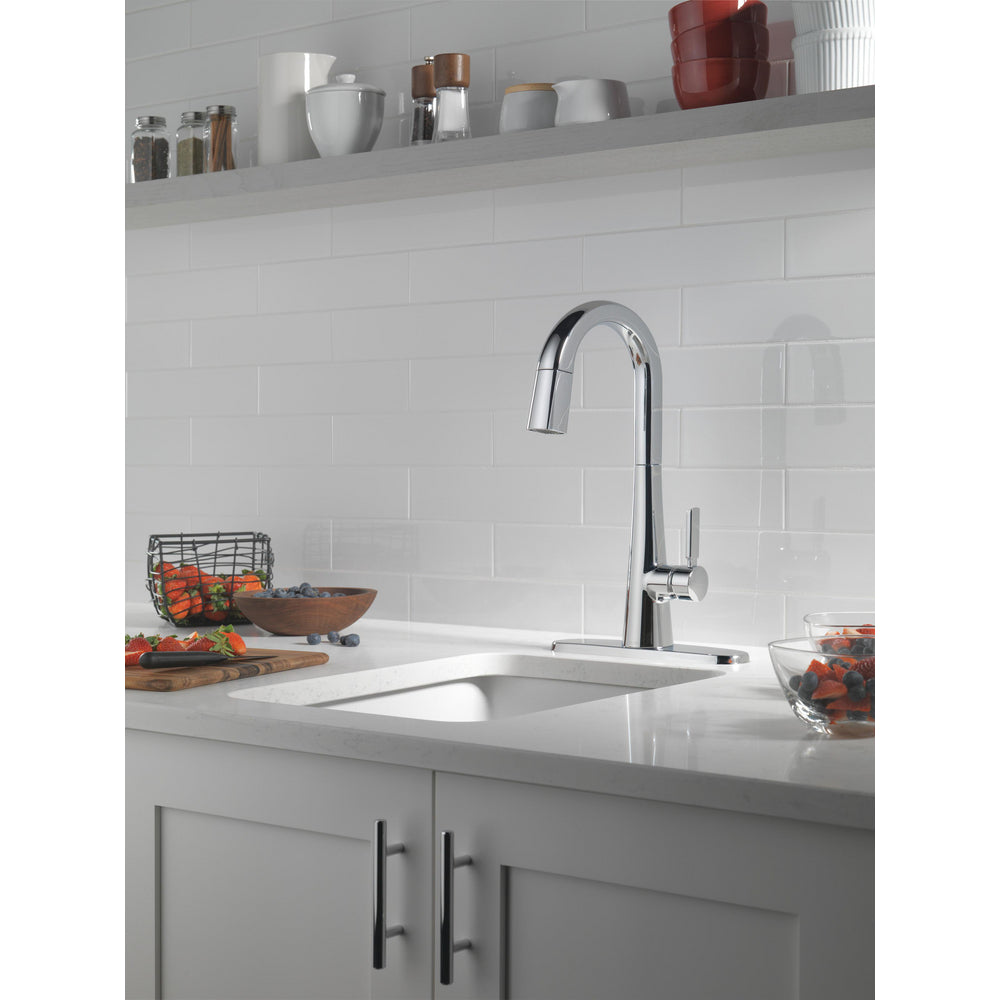Delta Monrovia Single Handle Pull-Down Bar/Prep Faucet - 9991