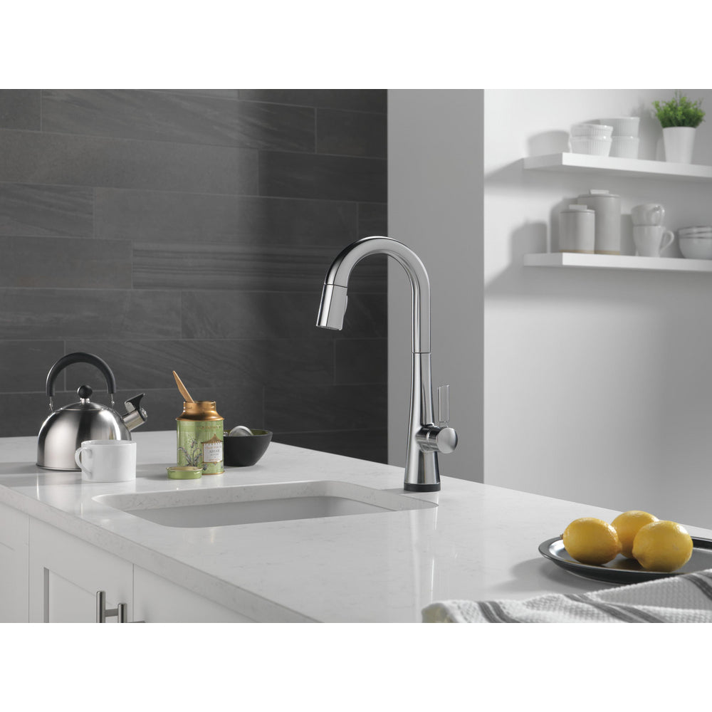 Delta Monrovia Single Handle Pull-Down Bar/Prep Faucet with Touch2O Technology - 9991T