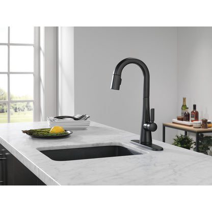 Delta Monrovia Single Handle Pull-Down Bar/Prep Faucet with Touch2O Technology - 9991T