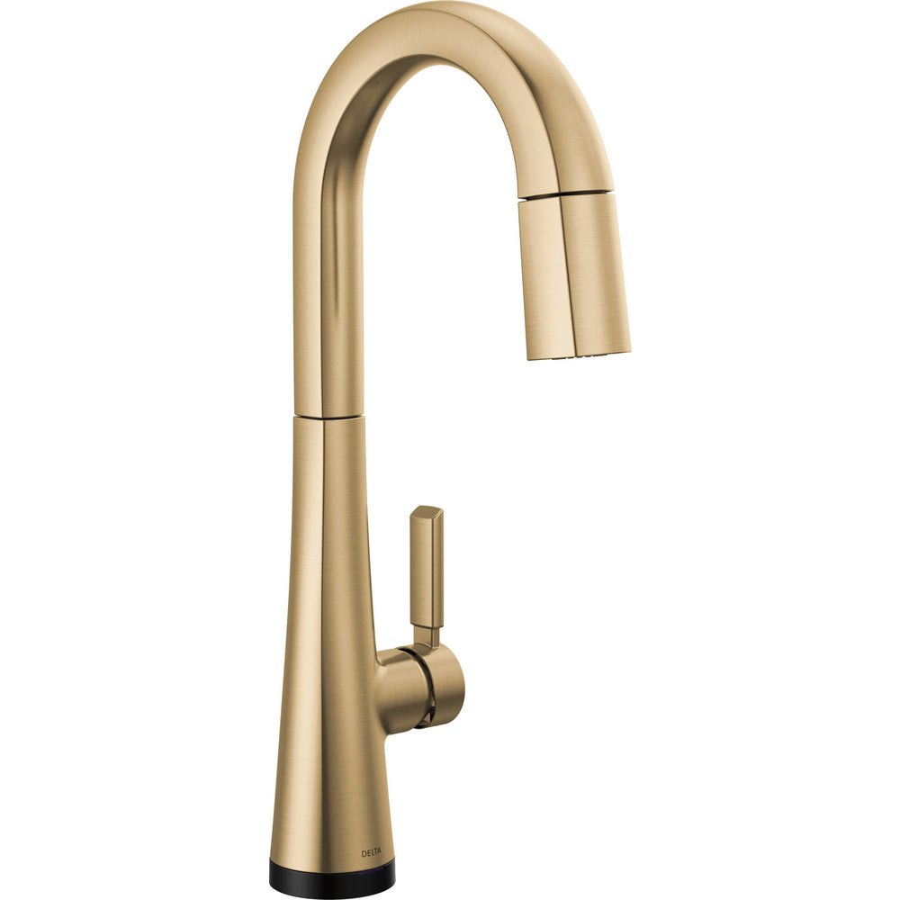 Delta Monrovia Single Handle Pull-Down Bar/Prep Faucet with Touch2O Technology - 9991T
