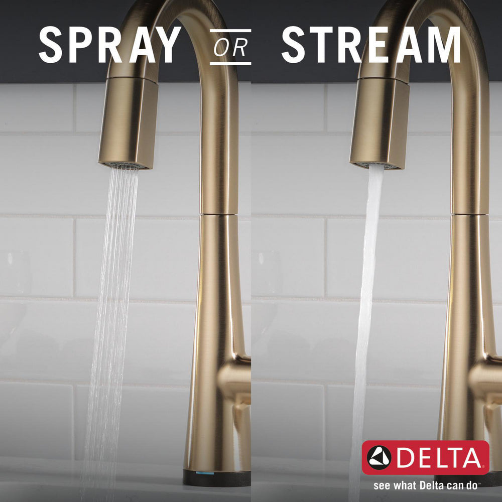 Delta Monrovia Single Handle Pull-Down Bar/Prep Faucet with Touch2O Technology - 9991T