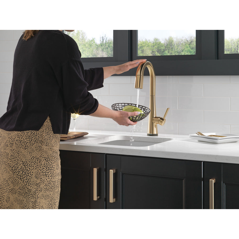 Delta Monrovia Single Handle Pull-Down Bar/Prep Faucet with Touch2O Technology - 9991T
