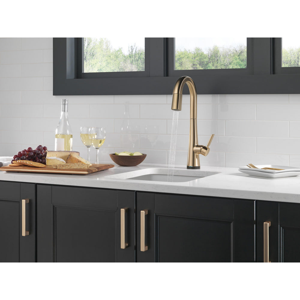 Delta Monrovia Single Handle Pull-Down Bar/Prep Faucet with Touch2O Technology - 9991T