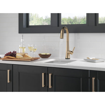 Delta Monrovia Single Handle Pull-Down Bar/Prep Faucet with Touch2O Technology - 9991T