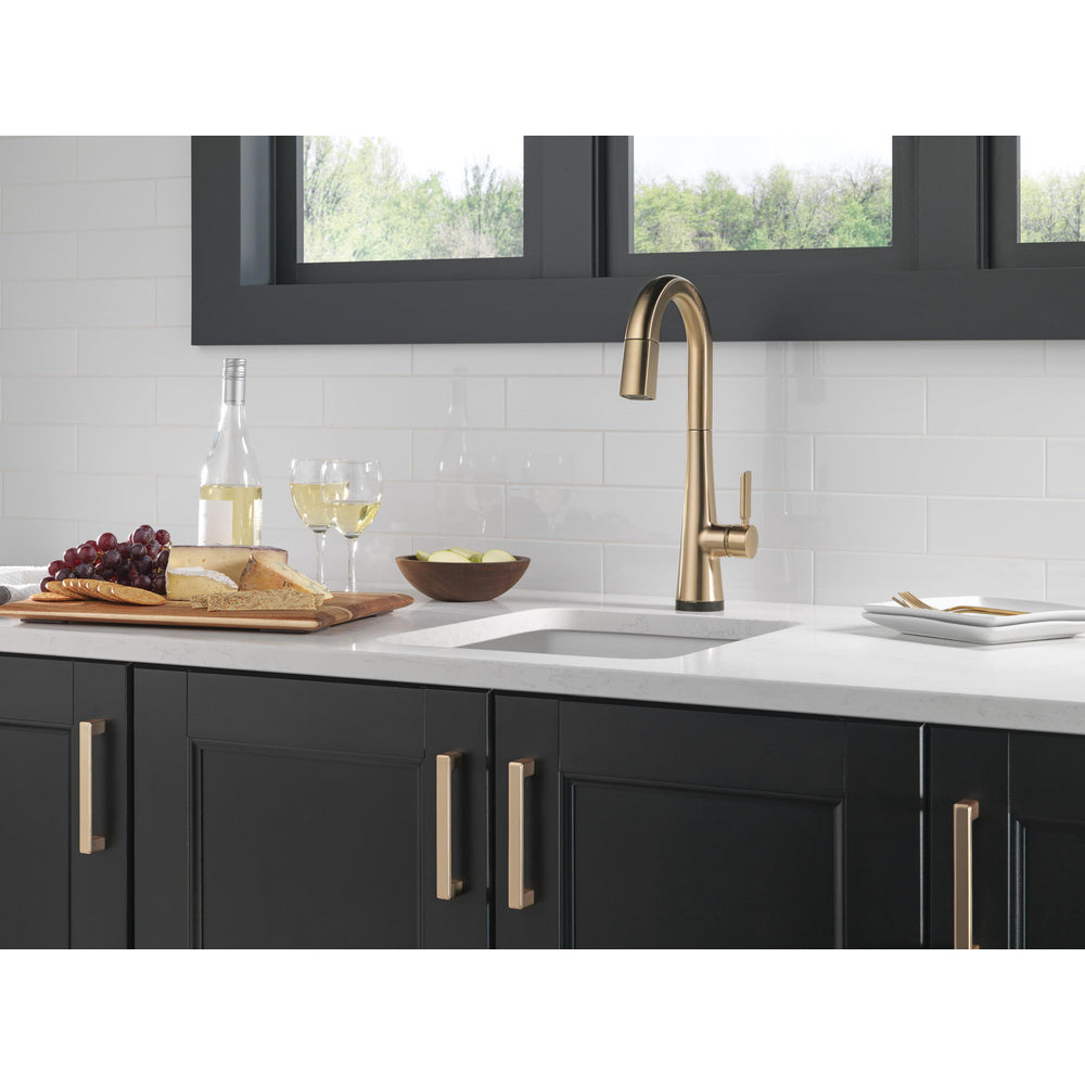 Delta Monrovia Single Handle Pull-Down Bar/Prep Faucet with Touch2O Technology - 9991T