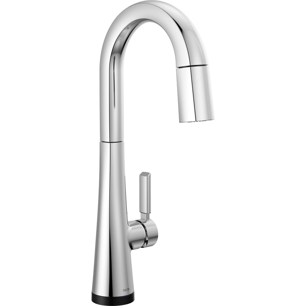 Delta Monrovia Single Handle Pull-Down Bar/Prep Faucet with Touch2O Technology - 9991T