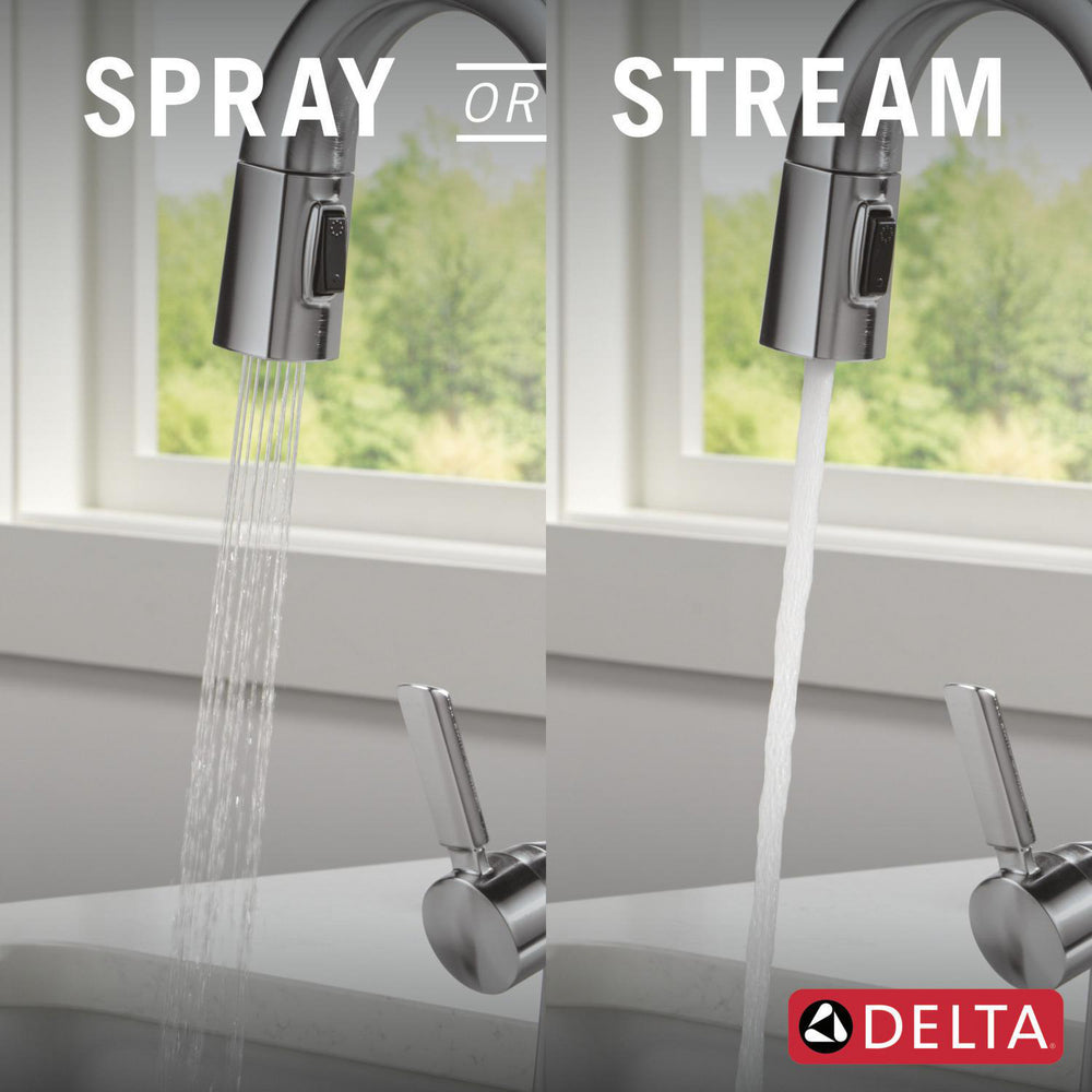 Delta Monrovia Touchless Pulldown Bar Faucet - 9991TL