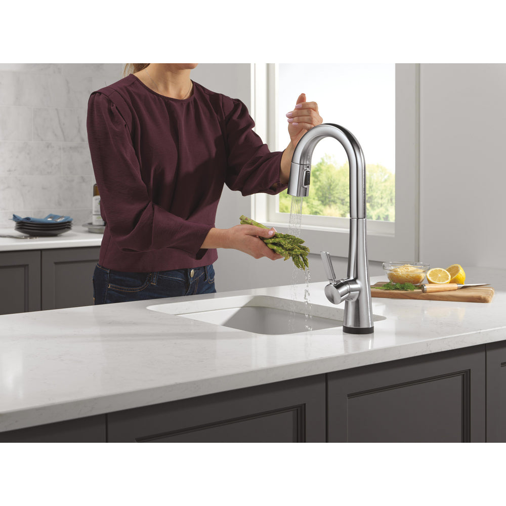 Delta Monrovia Touchless Pulldown Bar Faucet - 9991TL