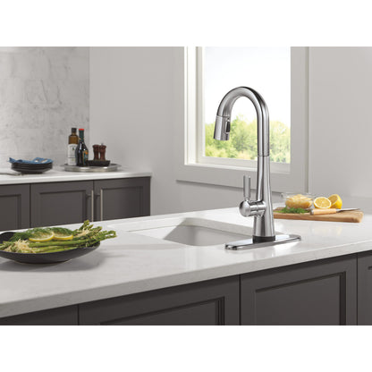 Delta Monrovia Touchless Pulldown Bar Faucet - 9991TL