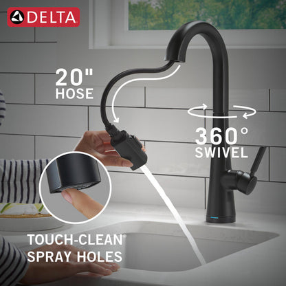 Delta Monrovia Touchless Pulldown Bar Faucet - 9991TL