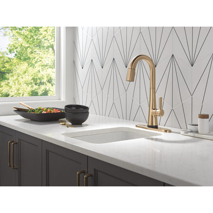 Delta Monrovia Touchless Pulldown Bar Faucet - 9991TL