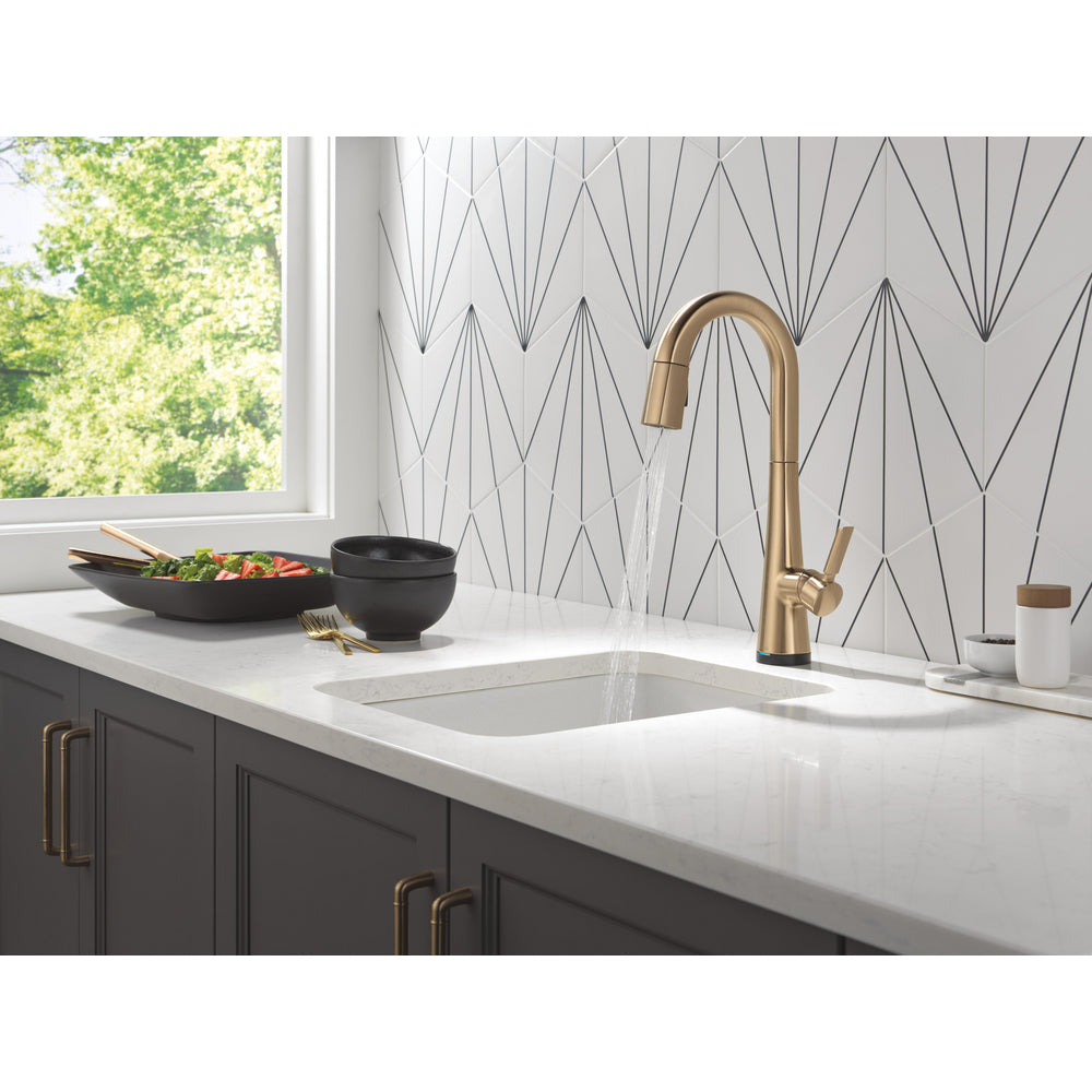 Delta Monrovia Touchless Pulldown Bar Faucet - 9991TL