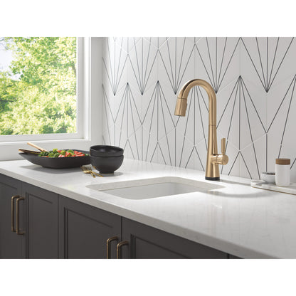 Delta Monrovia Touchless Pulldown Bar Faucet - 9991TL