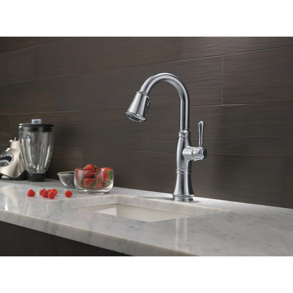 Delta Cassidy Single Handle Pulldown Bar/Prep Faucet - 9997