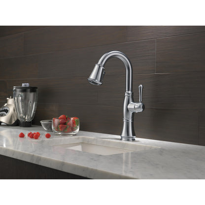 Delta Cassidy Single Handle Pulldown Bar/Prep Faucet - 9997