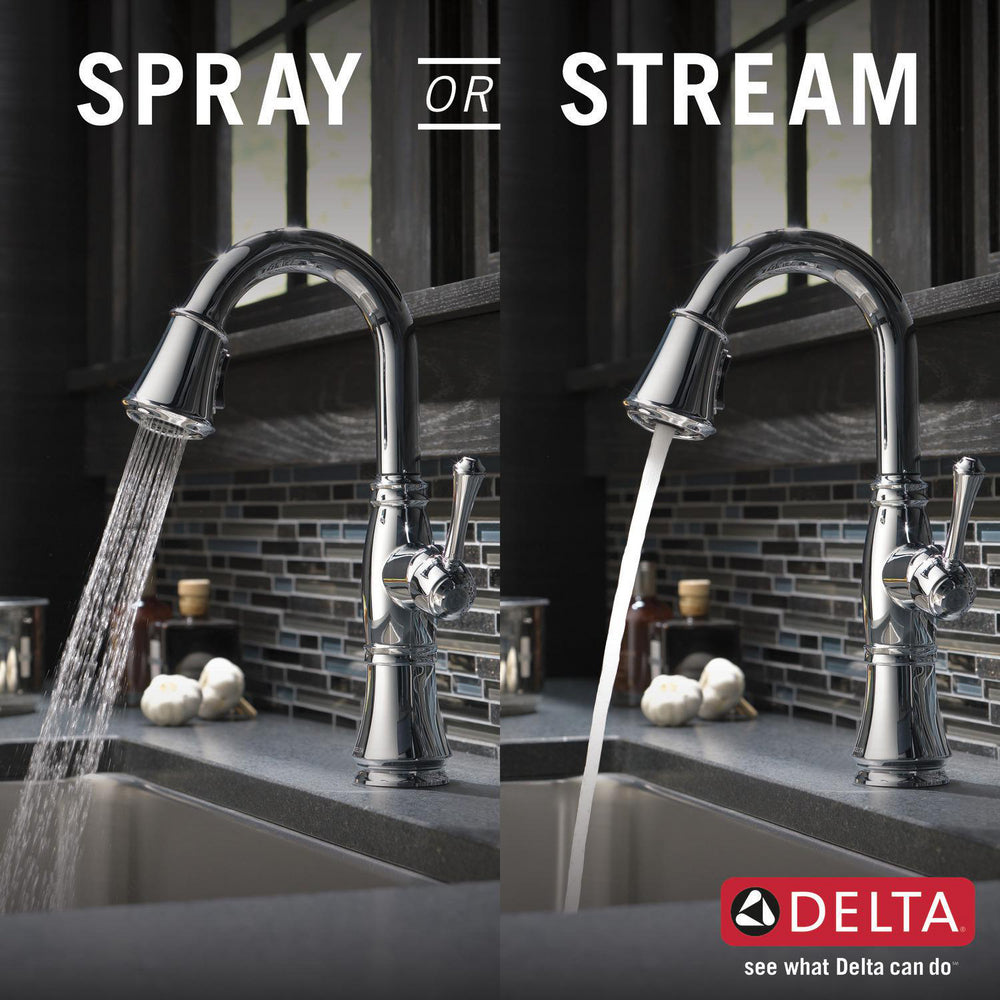 Delta Cassidy Single Handle Pulldown Bar/Prep Faucet - 9997