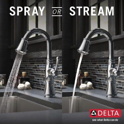 Delta Cassidy Single Handle Pulldown Bar/Prep Faucet - 9997
