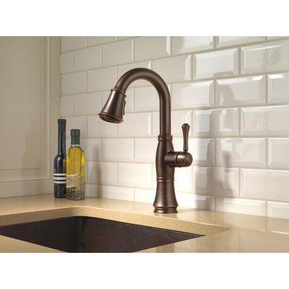 Delta Cassidy Single Handle Pulldown Bar/Prep Faucet - 9997