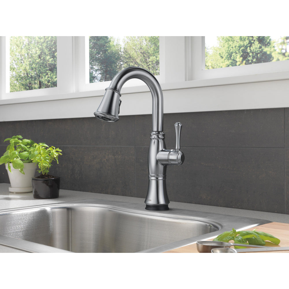 Delta Cassidy Single Handle Pulldown Bar/Prep with Touch2O Technology - 9997T
