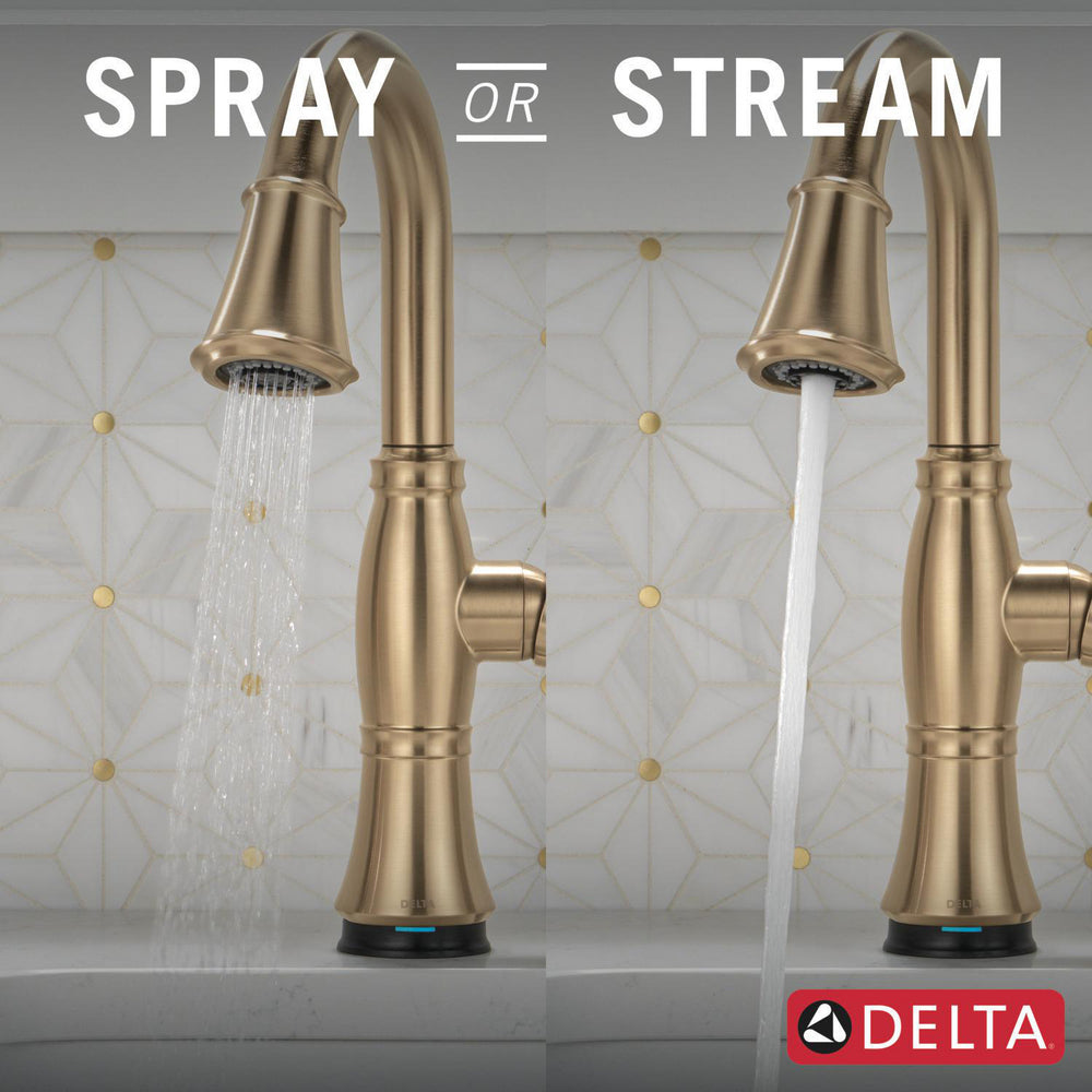 Delta Cassidy Touchless Pulldown Bar Faucet - 9997TL