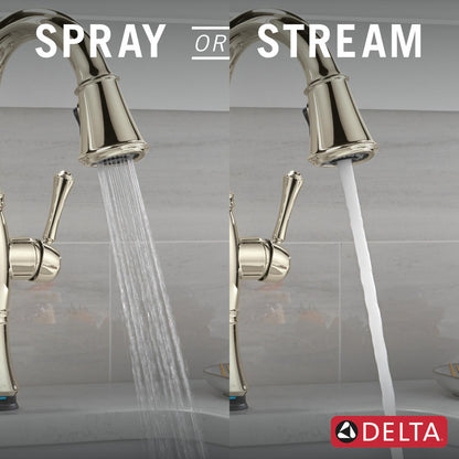 Delta Cassidy Touchless Pulldown Bar Faucet - 9997TL
