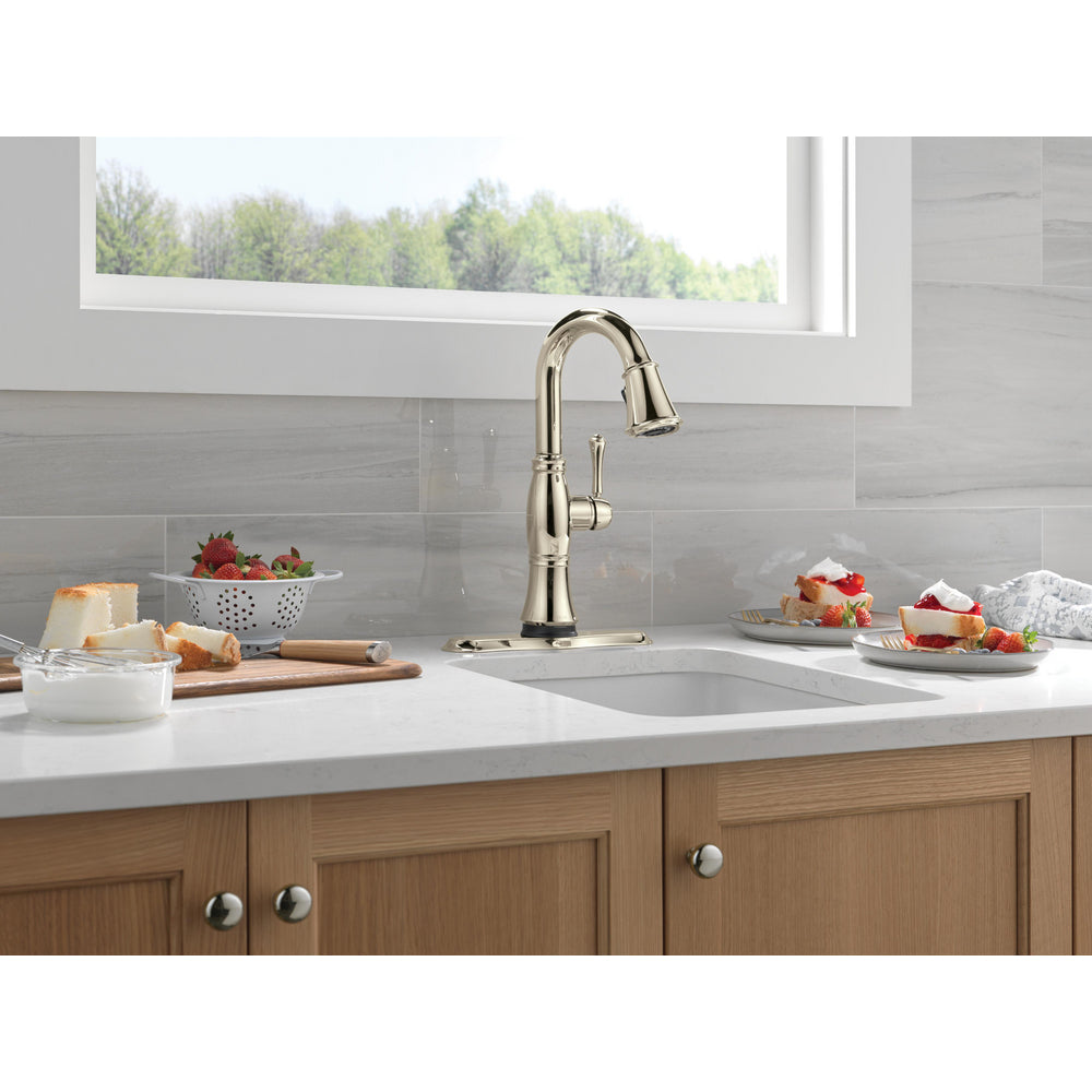 Delta Cassidy Touchless Pulldown Bar Faucet - 9997TL