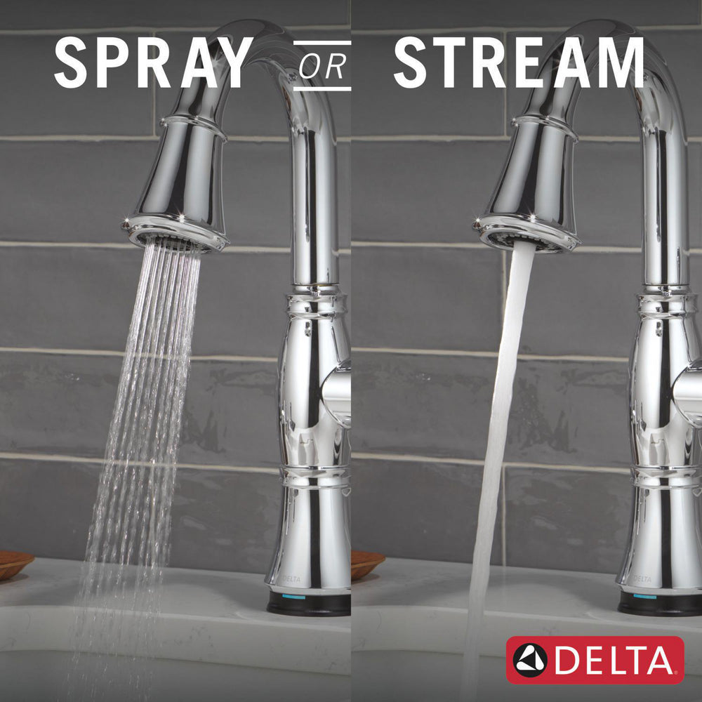 Delta Cassidy Touchless Pulldown Bar Faucet - 9997TL