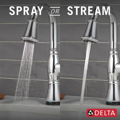 Delta Cassidy Touchless Pulldown Bar Faucet - 9997TL