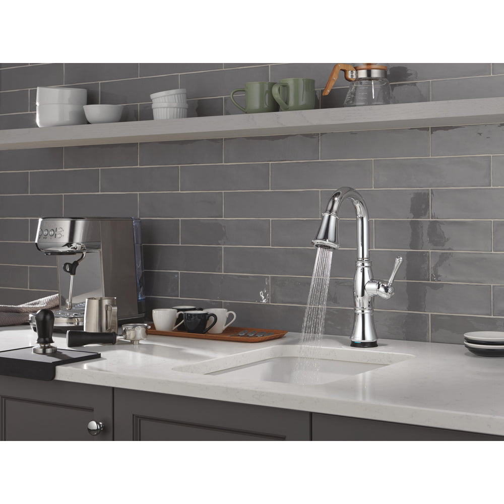 Delta Cassidy Touchless Pulldown Bar Faucet - 9997TL