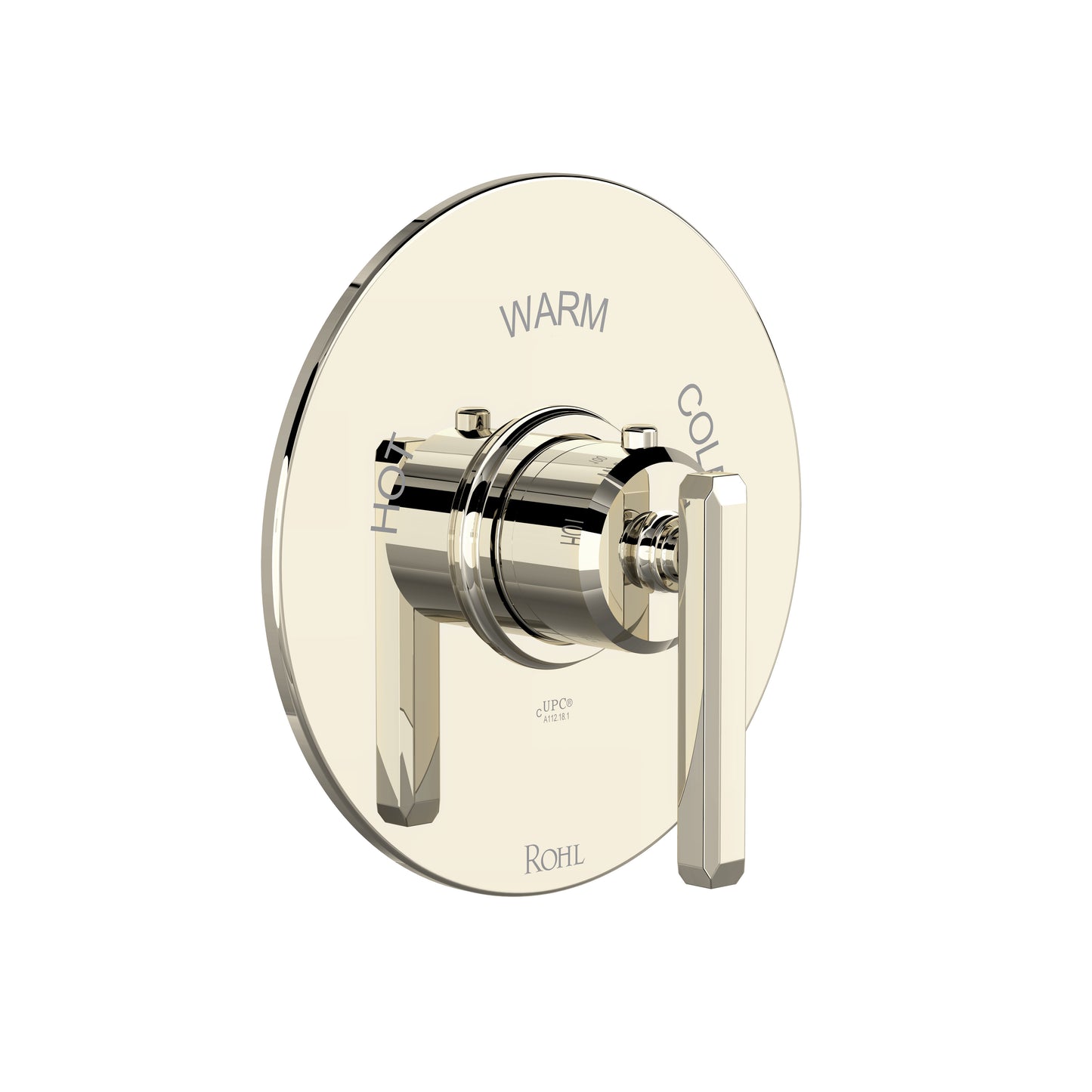 Rohl Apothecary 3/4" Thermostatic Trim Without Volume Control, Lever Handle - TAP13W1LM