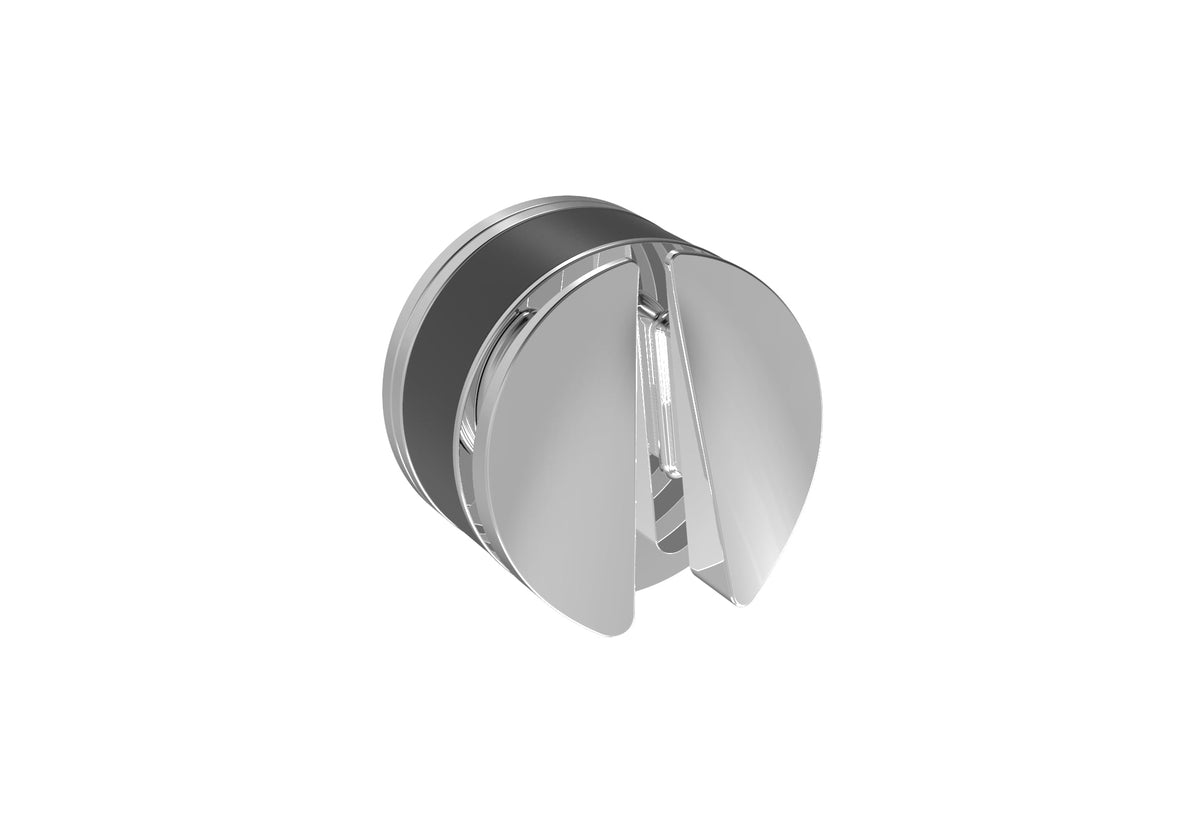 Baril Flora B47 Bathrobe Holder - Chrome body / Smoke accent