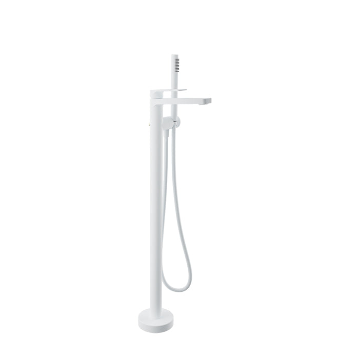 Baril Petite B04 Floor-Mounted Tub Filler With Hand Shower