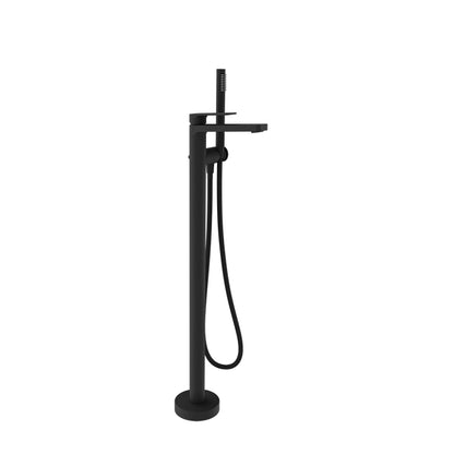 Baril Petite B04 Floor-Mounted Tub Filler With Hand Shower