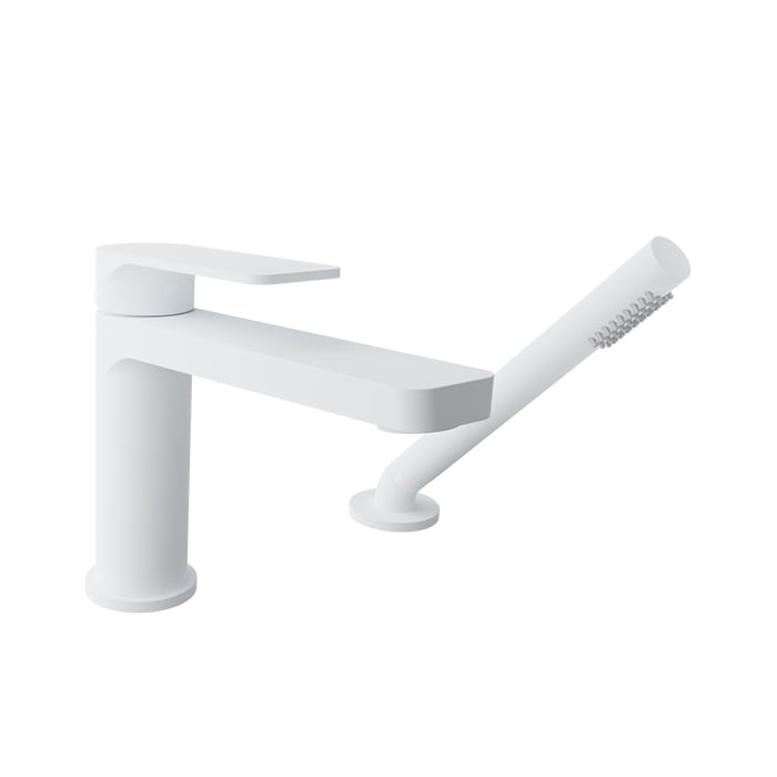 Baril Petite B04 2-Piece Tub Filler With Hand Shower - B04-1249-00