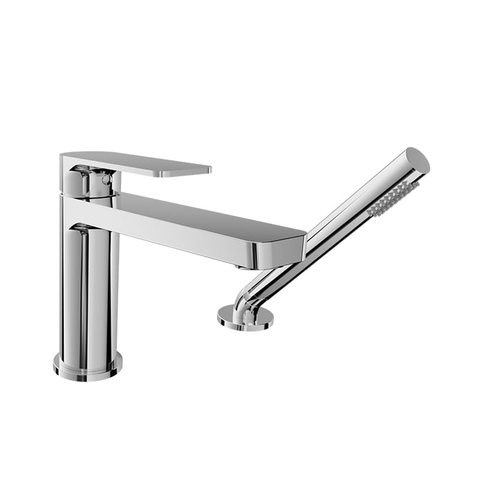 Baril Petite B04 2-Piece Tub Filler With Hand Shower - B04-1249-00