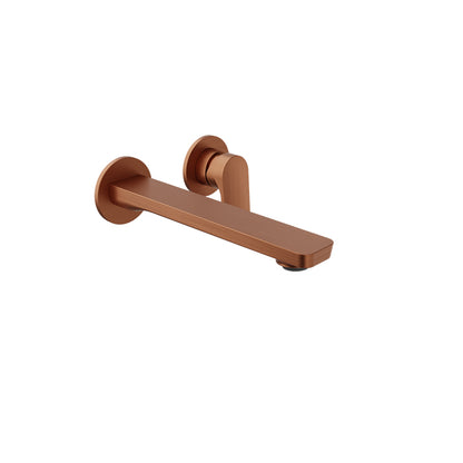 Robinet de lavabo mural monocommande Baril Petite B04, drain non inclus