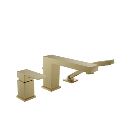 Baril Rec B05 Mélangeur de bain 3 pièces à montage sur plage avec douchette - B05-1331-07
