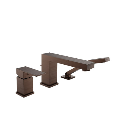 Baril Rec B05 Mélangeur de bain 3 pièces à montage sur plage avec douchette - B05-1331-07