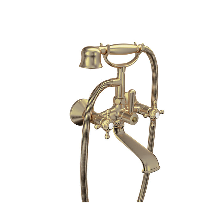 Baril Nautica B16 Wall-Mounted Tub Faucet With Hand Shower - B16-1201-01