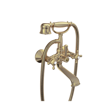 Baril Nautica B16 Wall-Mounted Tub Faucet With Hand Shower - B16-1201-01