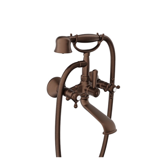 Baril Nautica B16 Wall-Mounted Tub Faucet With Hand Shower - B16-1201-01