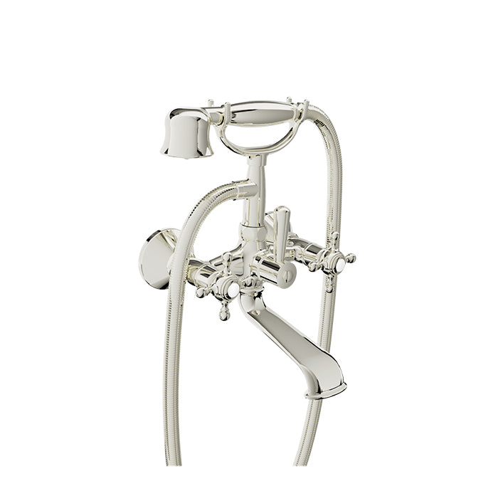 Baril Nautica B16 Wall-Mounted Tub Faucet With Hand Shower - B16-1201-01