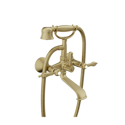 Baril Ralph B18 Wall-Mounted Tub-Shower Mixer B18-1201-01 - Satin Brass